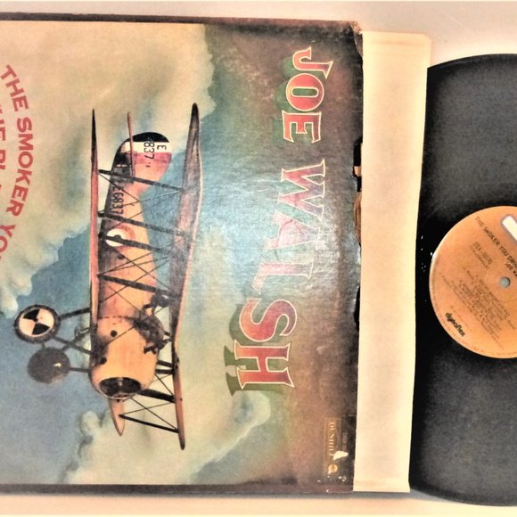 1973 JOE WALSH The SMOKER You DRINK The PLAYER You GET Vinyl Record LP Record - Picture 2 of 6